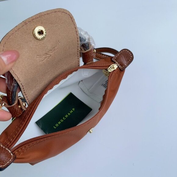 Longchamp Brown Mini Crossbody Bag - Picture 8 of 9